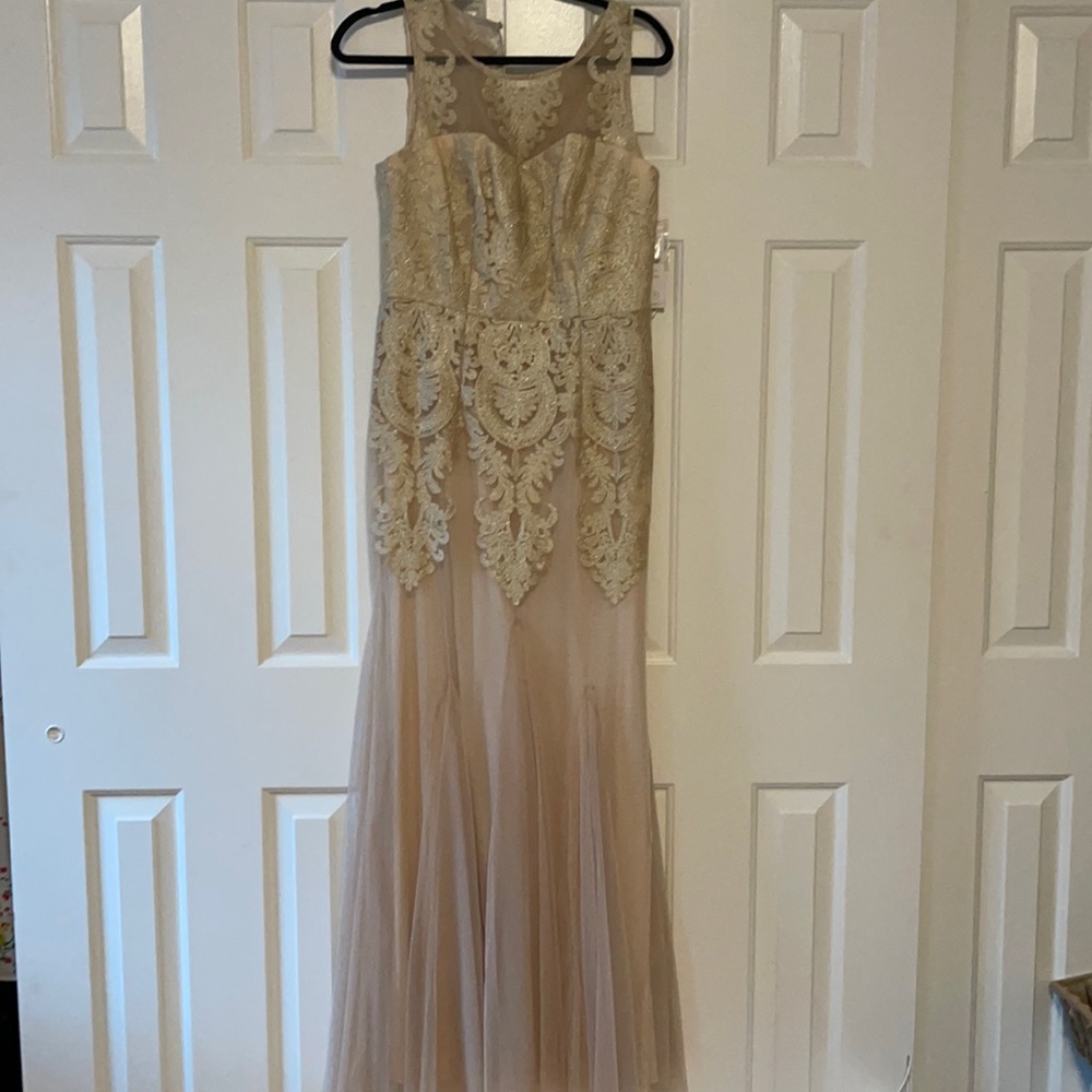 Cream Formal Dress